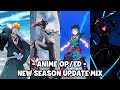 Anime Opening Music Mix | Anime Updating New Season 2022 | Anime Opening Compilation 2022