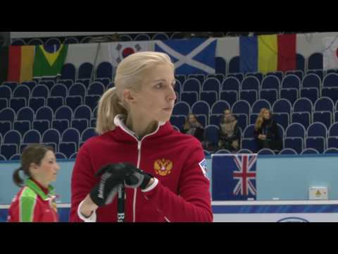 World Mixed Curling Championship 2016 - Round Robin RUS vs DEN