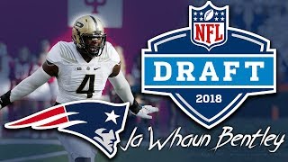 Patriots Draft LB Ja'Whaun Bentley | 5th round | pick 143 | 2018