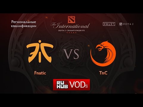 Fnatic vs TNC.Квалификации TI6,SEA TieBreaker