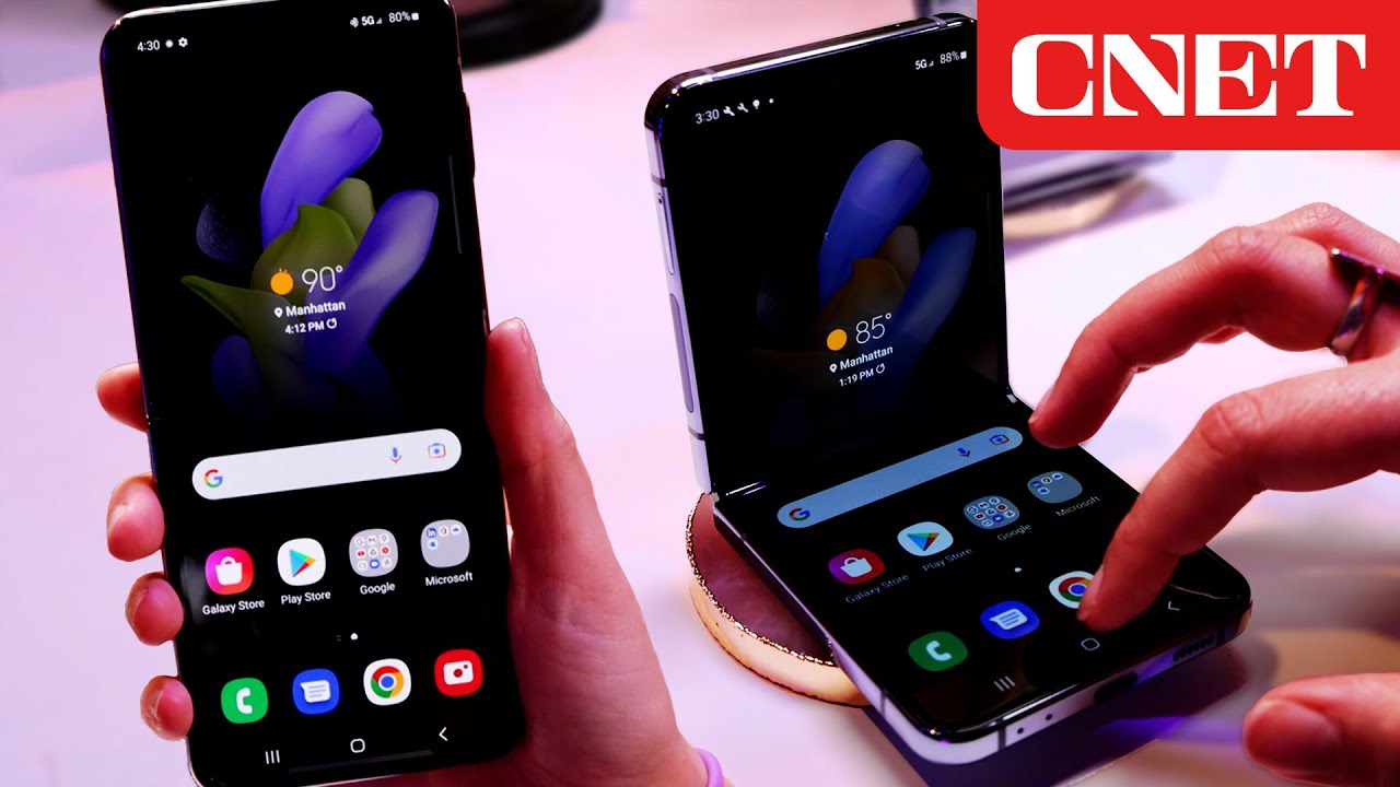 Galaxy Z Flip 4 Hands On: All the Foldable Features
