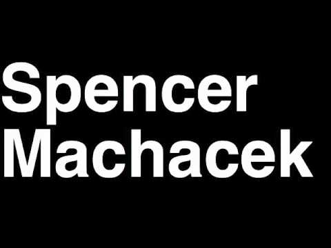 How to Pronounce Spencer Machacek Winnipeg Jets NHL Hockey Player Runforthecube