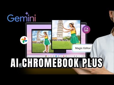 Chromebook Plus 升級登場！搭載 Google AI Gemini，功能更強大！ (Chromebook Plus: Now with Google AI Gemini and more)