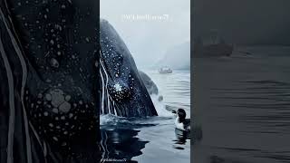 Humpback Whale Gently Guides Lost Seabird Chick to Safety in Norwegian Fjord #whalerescue