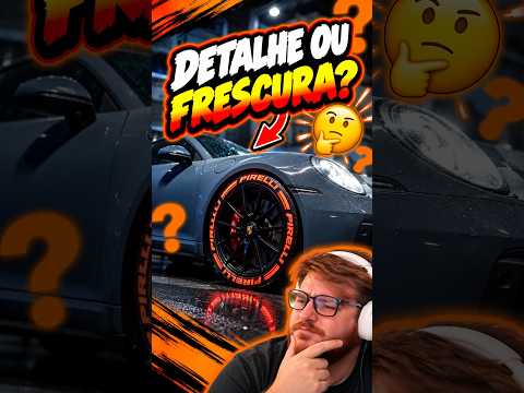 Você achou detalhe ou frescura essa pintura nos pneus? #Carros #JDM