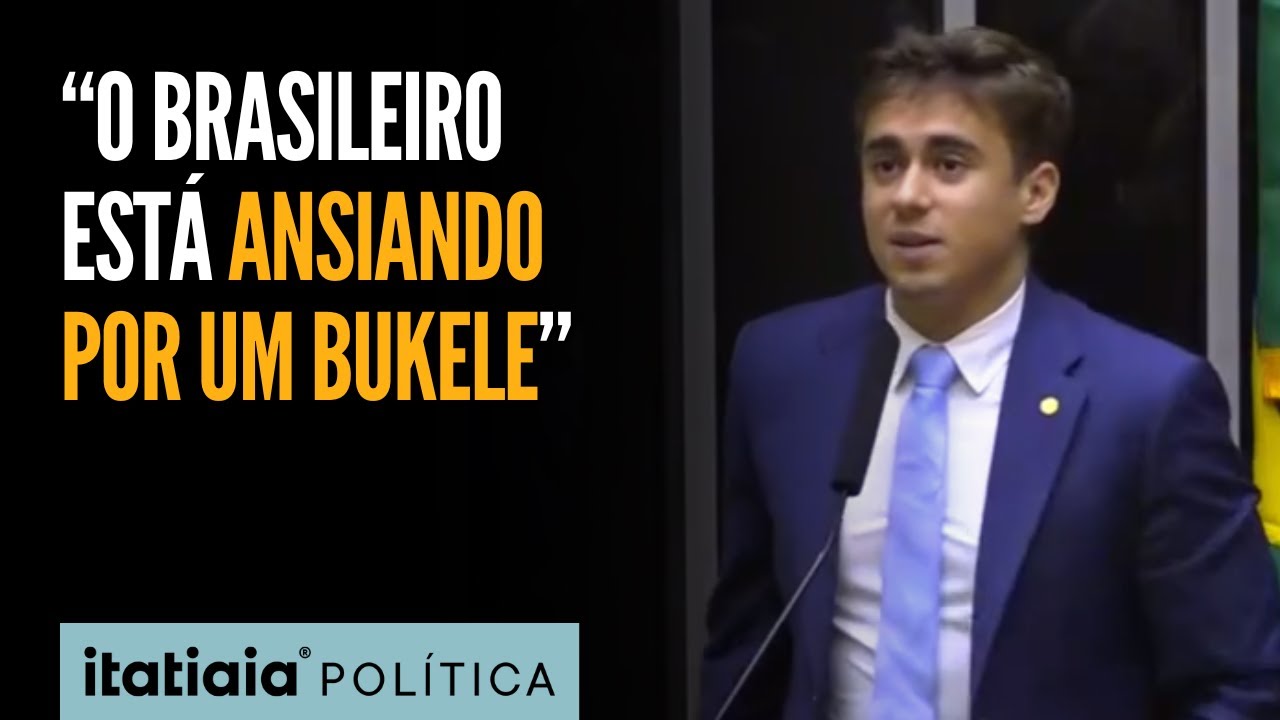 NIKOLAS FERREIRA DIZ QUE O POVO QUER UM BUKELE NO BRASIL E ELOGIA AÇÕES DE DERRITE