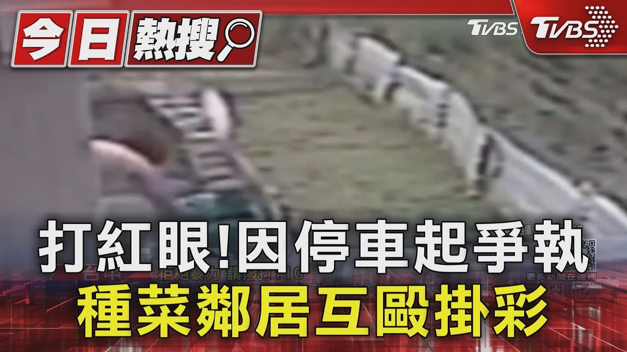 打紅眼!因停車起爭執 種菜鄰居互毆掛彩