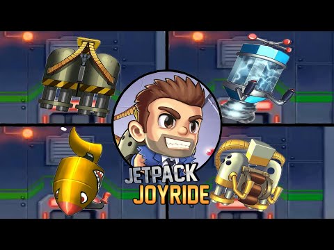 Jetpack Joyride | Barry Steakfries |All Jetpack & Effects