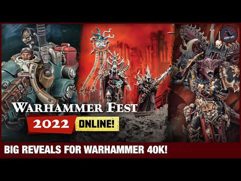 HUGE REVEALS For Warhammer 40k CHAOS SPACE MARINES & More - Warhammer Fest Day 1 Round Up