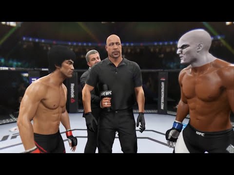 Bruce Lee vs. Rorschach (EA Sports UFC 2) - Epic Battle 💯 🐲 - Dragon Fights 🐉