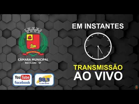 Sessão Ordinária - 18/05/2026 - Câmara Municipal de Rio Claro