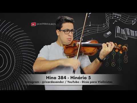 Hino 384 Violino Hinário 5 CCB