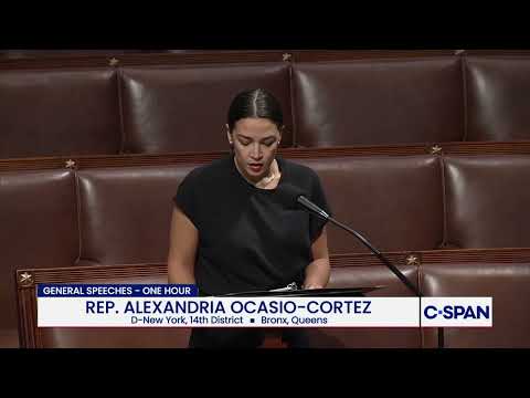 Rep. Alexandria Ocasio-Cortez (D-NY) on Resolution Honoring Charlie Kirk