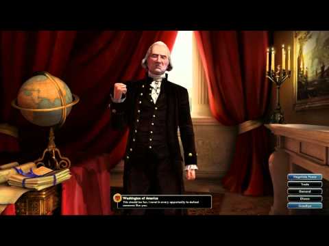 Civilization V OST | Washington War Theme | America the Beautiful