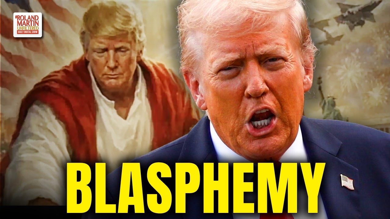 Blasphemous! Trump Posts Himself as Jesus. Backlash Hits Fast. He Backtracks