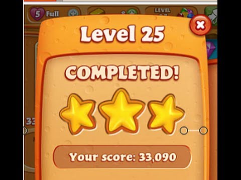 Diamond Digger Saga levels 25