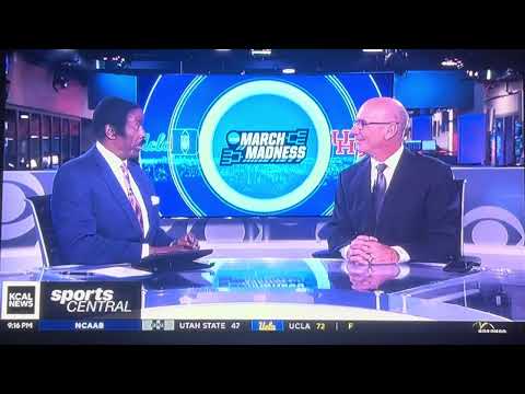 KCAL “Sports Central” on CBS Los Angeles partial cold open March 20, 2025