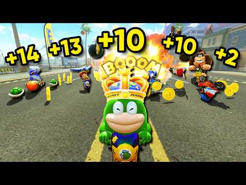 I found a stupid strategy to gain VR in Mario Kart World...