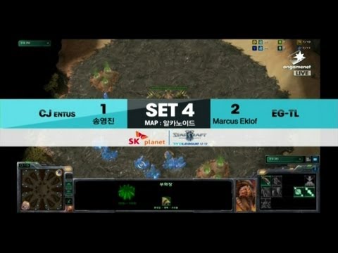 SPL [12.16] SOnGDuri(CJ) vs ThorZaIN(EG-TL) 4SET / Arkanoid - Starcraft 2
