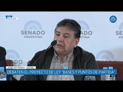 UATRE Entre Ríos respaldó la exposición de Voteynco contra la reforma laboral