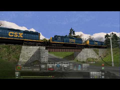 Train Simulator 2021 - Lets Scene:  "CSX D797 West Slope Climb" (CSX Hanover Subdivision Route)