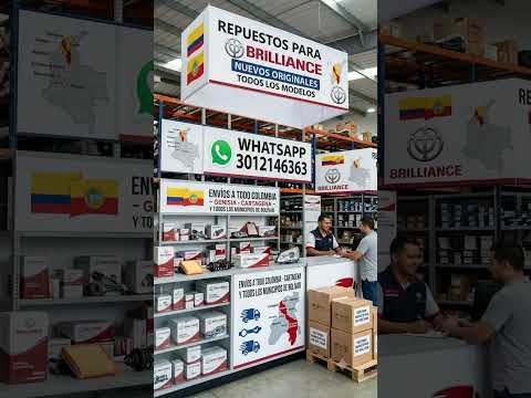 ​🚀 Repuestos Nuevos y Originales BRILLIANCE – Envíos a Cartagena, Bolívar y todo Colombia