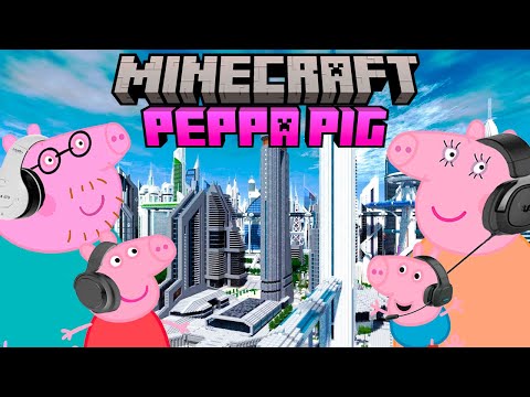 Cartoons Play - Peppa Pig Play Minecraft Compilation