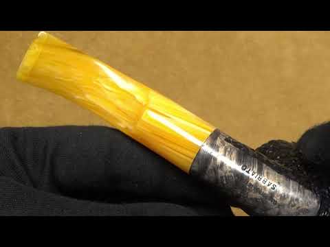 Pipa Mastro Geppetto - Sabbiata - Bent Billiard (GP43)