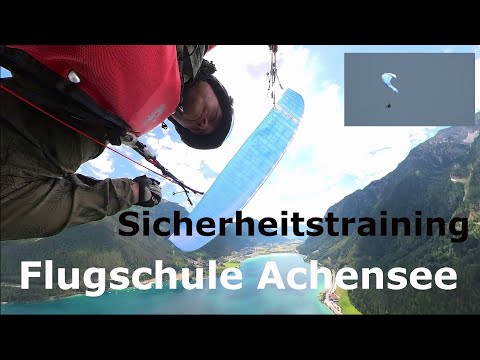 Gleitschirm Sicherheitstraining am Achensee