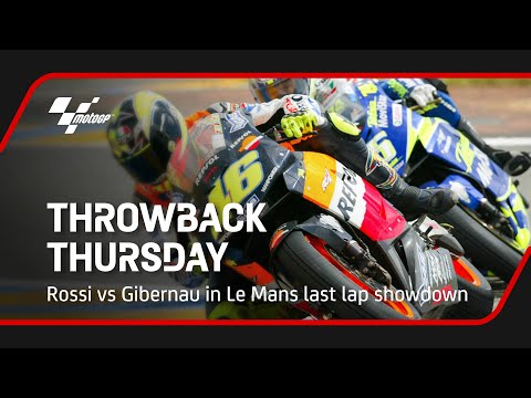 Rossi vs Gibernau in Le Mans last lap showdown | Throwback Thursday