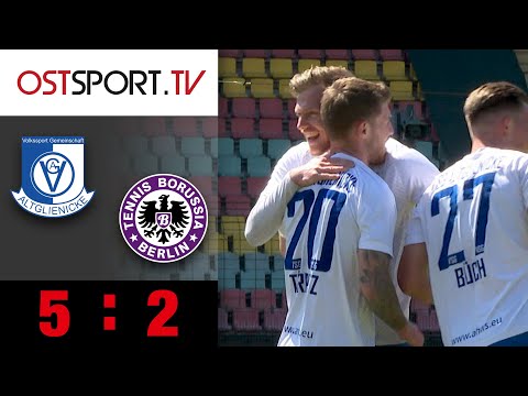 Torfestival! VSG beendet Sieglos-Serie: Altglienicke - Tennis Borussia 5:2 | Regionalliga Nordost