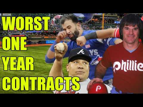 Worst 1 Year Contracts in Baseball History