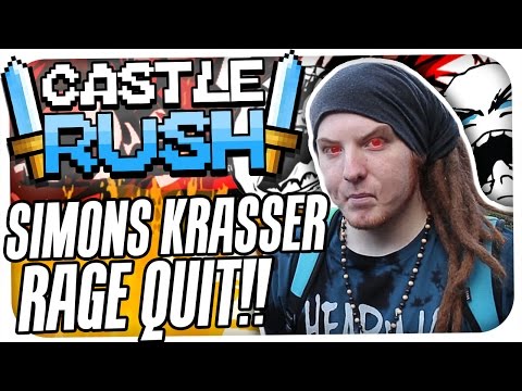 SIMON'S CRAZY RAGE QUIT | FRIENDSHIP SUFFERING | CASTLERUSH VS UNGE | REWINSIDE