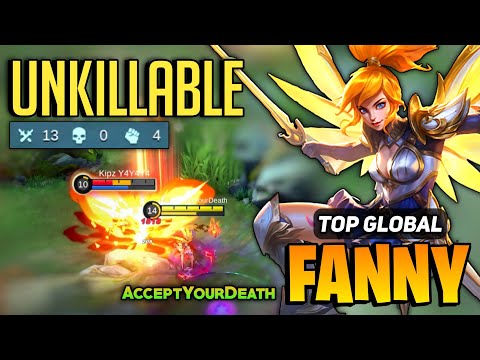 Tornado Fanny Perfect Gameplay [ Top Global Fanny Best Build ] By AcceptYourDeath - Mobile Legends