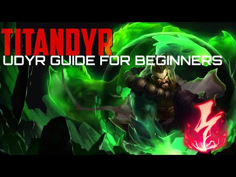 TITAN UDYR JUNGLE FOR BEGINNERS TRICKKING NOT TRICK2G