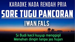 Download lagu Sore Tugu Pancoran - Iwan Fals Karaoke Lower Key Nada Rendah Pria -2 mp3