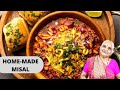 Maharashtra Special Misal recipe by Gujju Ben I घर पे मिसाल बनाने की विधि I હ