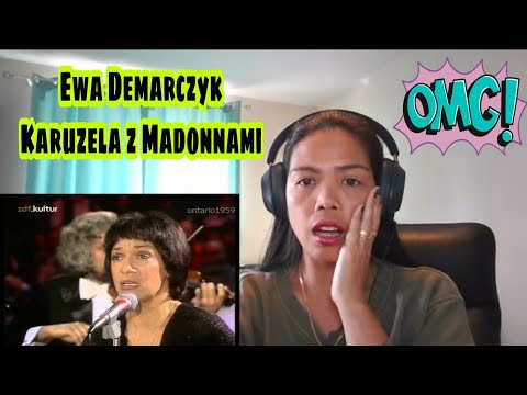 Its MyrnaG REACTS TO Ewa Demarczyk - Karuzela z Madonnami (ZDF 27.8.1977 - live)