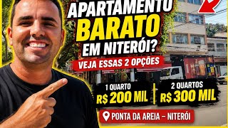 AINDA Existe APARTAMENTO BARATO em NITERÓI? Veja Essas 2 Opções em PONTA DA AREIA
