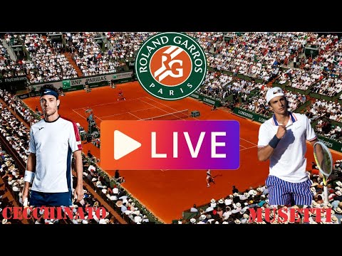|ROLAND GARROS 2021| MARCO CECCHINATO VS LORENZO MUSETTI TELECRONACA ITA