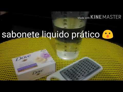 Sabonete líquido caseiro / prático😮