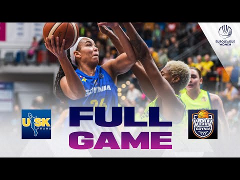 Regular Season | ZVVZ USK Praha v VBW Gdynia | Full Basketball Game | EuroLeague Women 2025-26