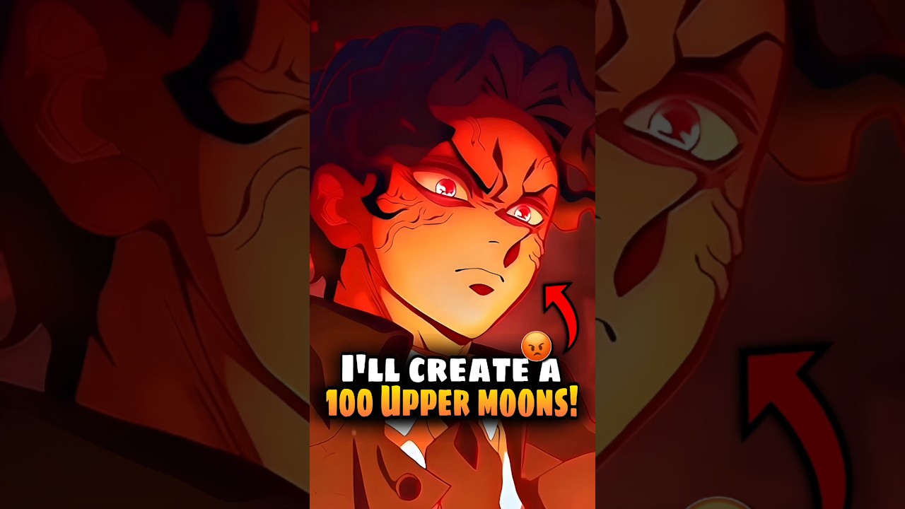 Why Didn’t Muzan Create 100 Upper Moons? | #kimetsunoyaiba #demonslayer
