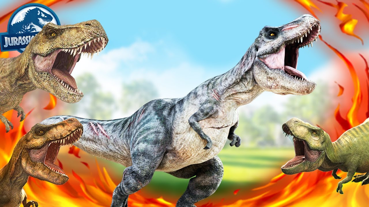 🦖BUCK, 🦖DOE, 🦖REXY y 🦖JUNIOR vs 🦖BIG EATIE de CAMP CRETACEUS | Asalto Jurassic World Alive
