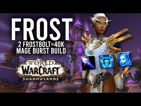 Frost Mage 2 Frostbolts Hit 40K+ BURST Build In Patch 9.1! - PvP WoW: Shadowlands 9.1