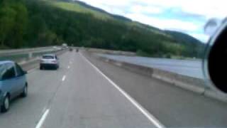 preview picture of video 'Trucking Along I-90 in Washington'