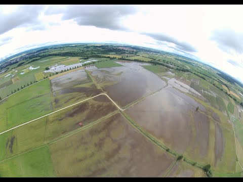 Hochwasser bei Munderkingen/Emerkingen/ Unterstadion