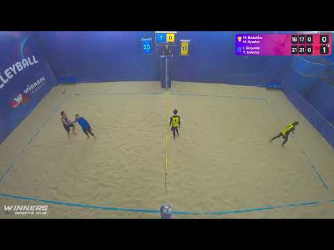 08:45 M. Bedukha / M. Kyselov - I. Skrynnik / Y. Sulyma 26.01.2023 | Winners Beach Volleyball