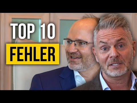 Top 10 schlimmste Fehler im Immobilienvertrieb