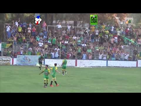 Gol de Gaspar Sager, La Perla del Oeste 0  - Juventud de Malabrigo 1